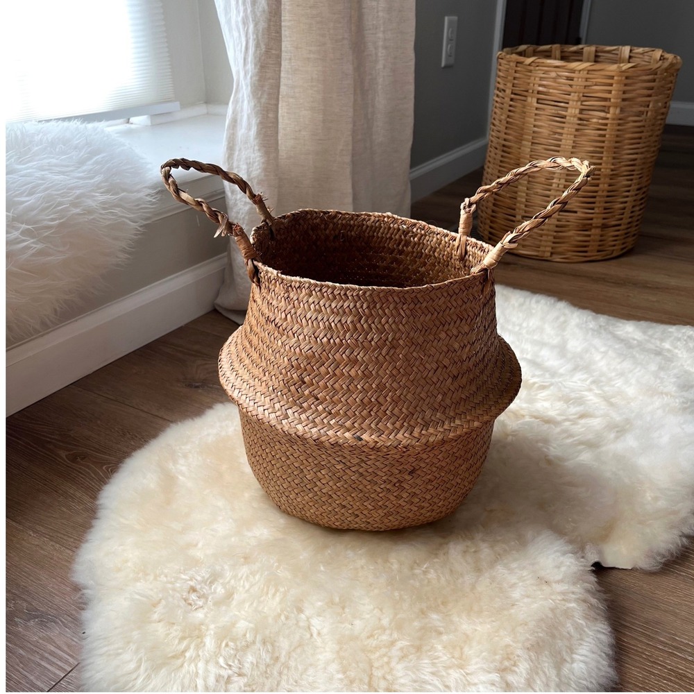 Vintage Woven Basket